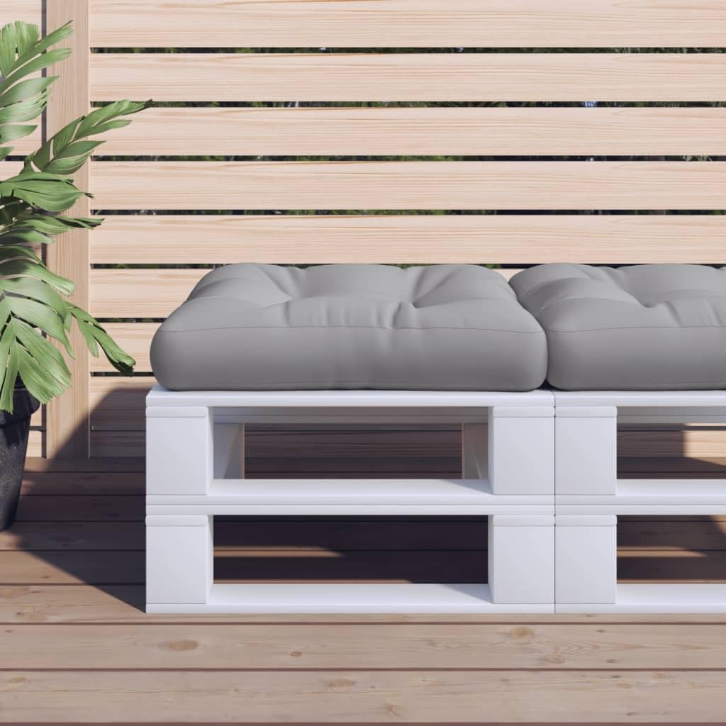 Cojines para palés de exterior de 58 x 58 x 10 cm, almohadillas de asiento de tela suave para palés europeos, ideales para muebles de jardín y patio, solución de asiento cómoda
