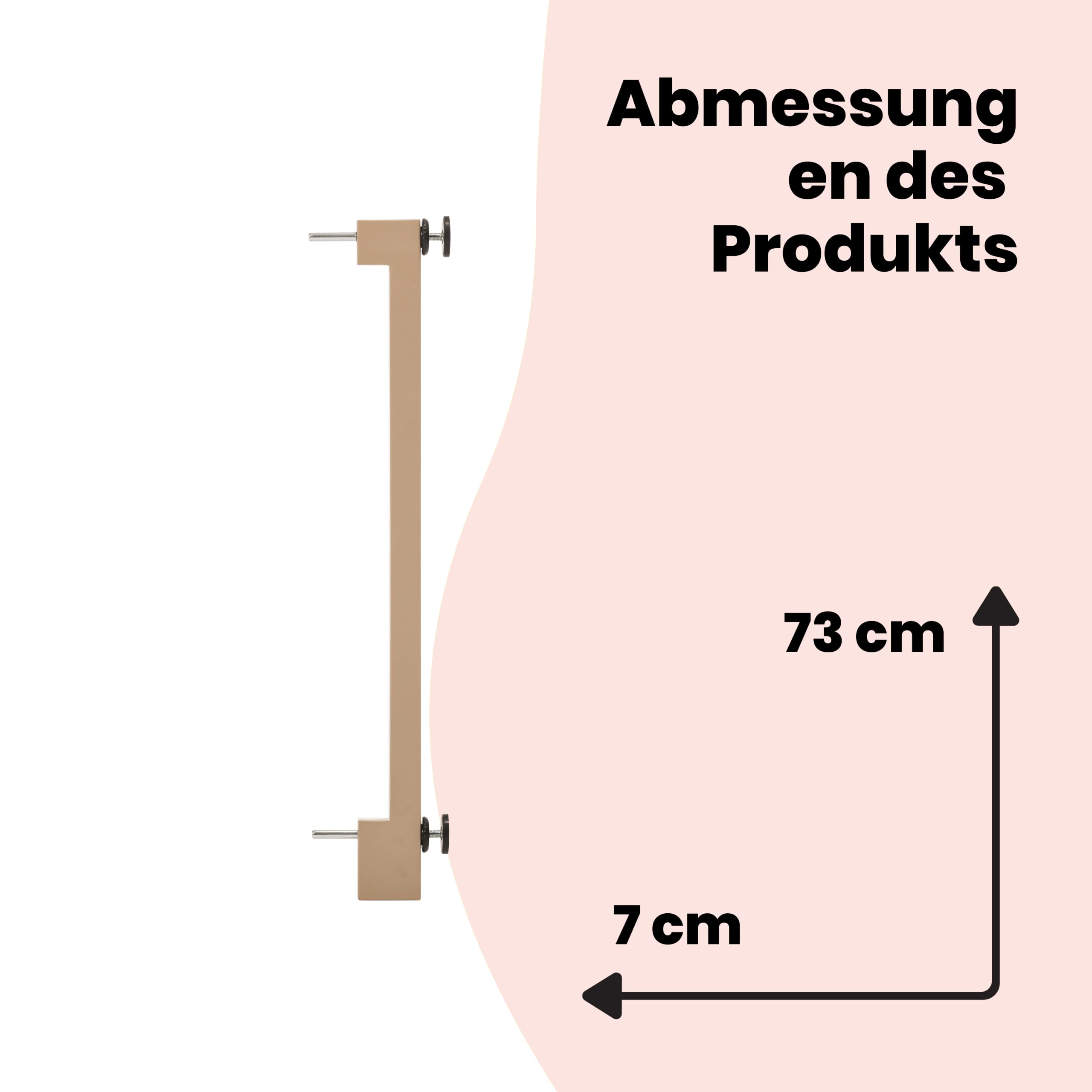 Safety 1st 7 cm Treppenschutzgittererweiterung für Essential Wooden Gate, Treppenschutzgittererweiterung, 6 Monate - 2 Jahre