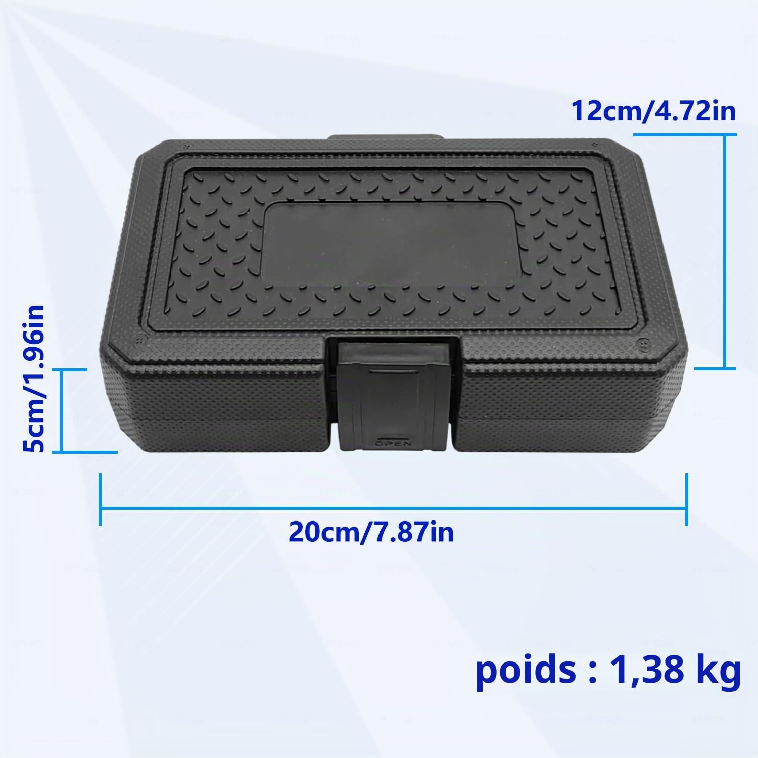 ZKTOOL Extracteur de poulie de vilebrequin, extracteur de poulie d'amortisseur de vibrations, outil pour installer et démonter la poulie, compatible avec Ford 2.0 EcoBlue TDCi, OEM 204-158-01, 205-295
