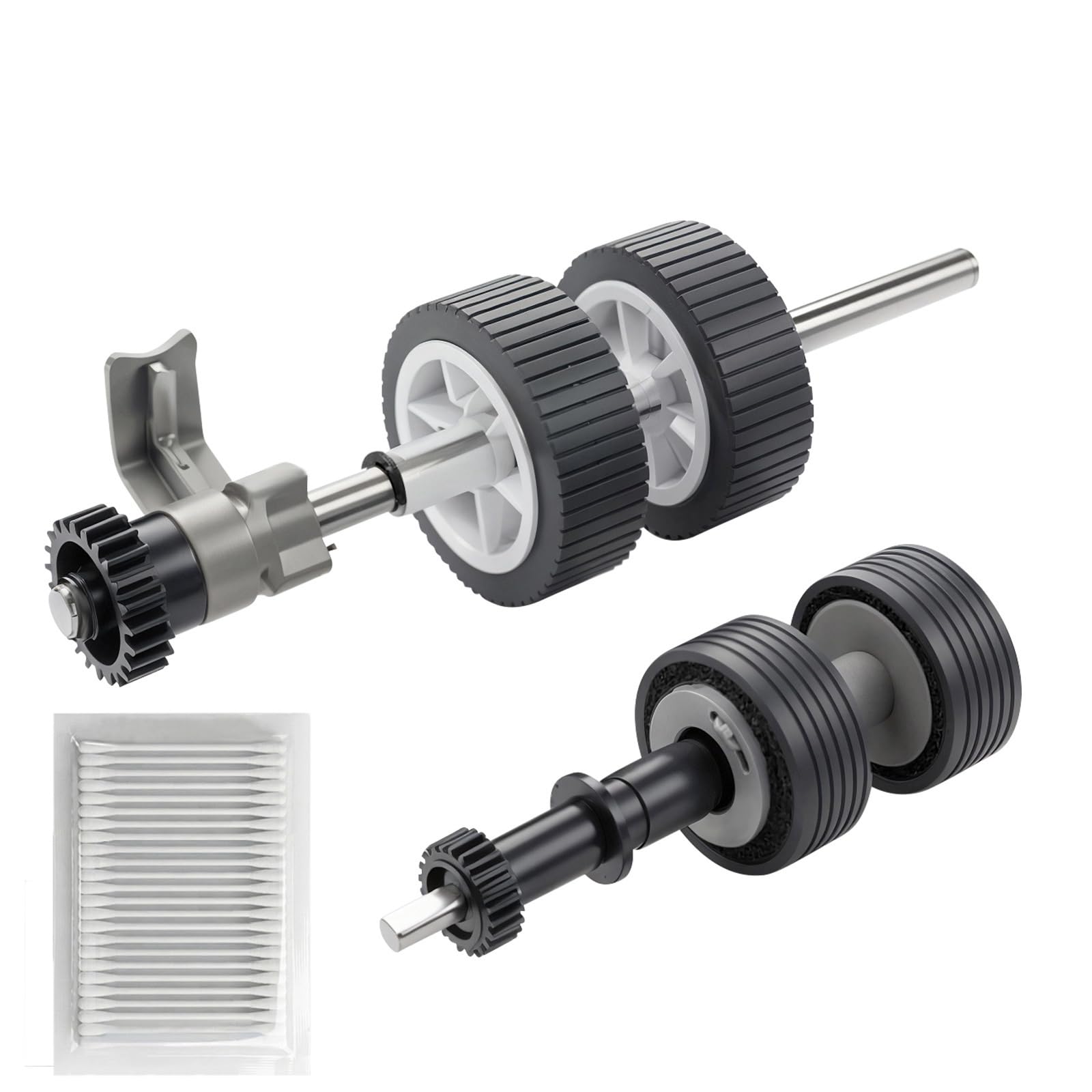 PA03656-0001 Scanner-Brems- und Pick-Roller für Fujitsu ScanSnap iX500 iX1400 iX1500 iX1600 Rollen PA03656-E976 PA03656-E958 Scannerrollen-Set