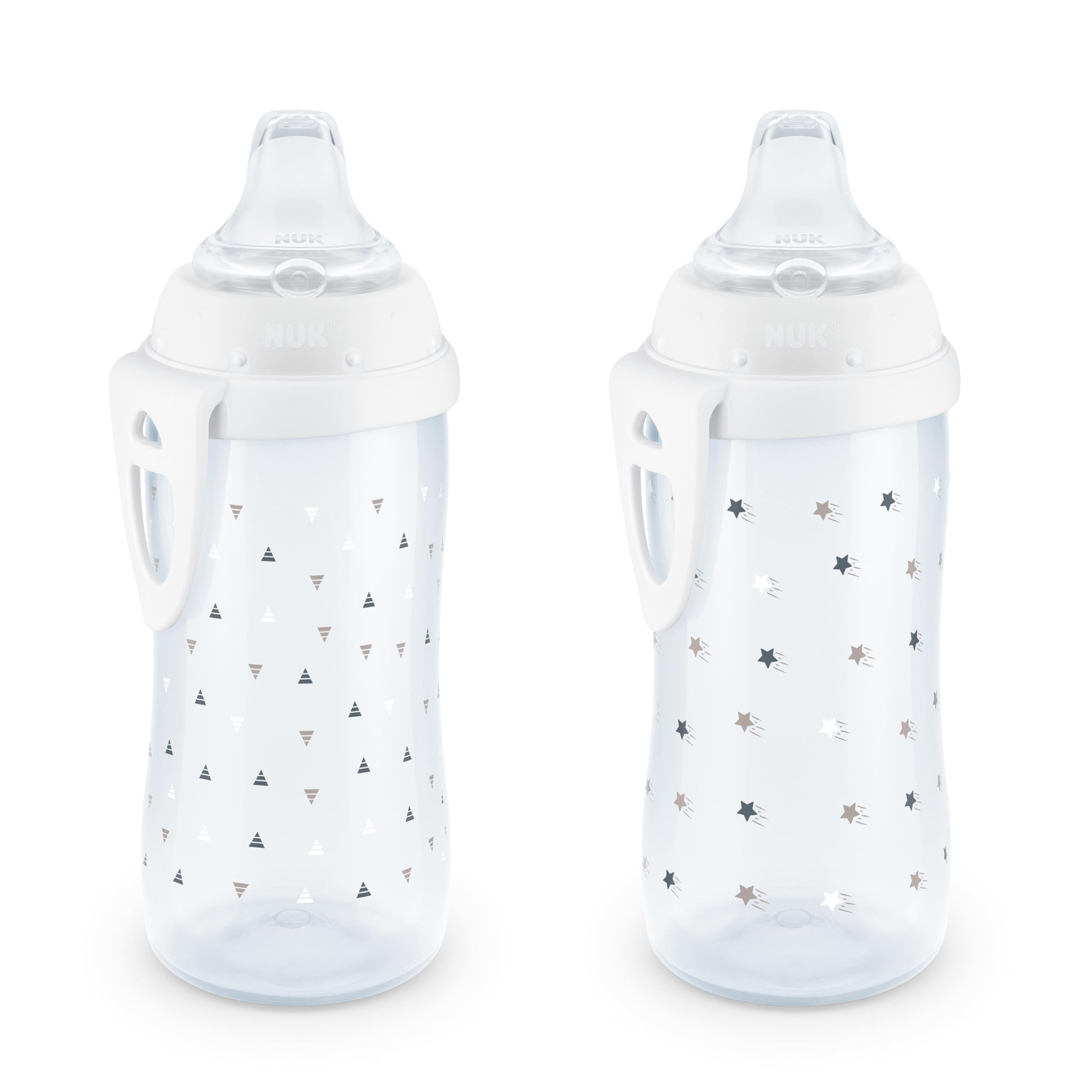 Photo 1 of NUK Active Sippy Cup, 10 oz, 2 Pack, 12+ Months, Timeless Collection, Amazon Exclusive