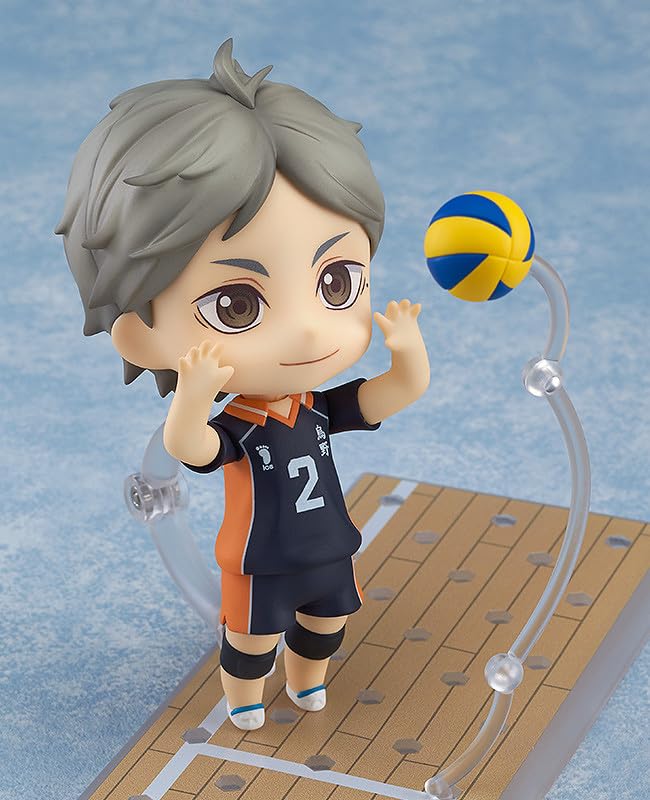 Haikyu!!: Koshi Sugawara Nendoroid Action Figure, Figures - Amazon