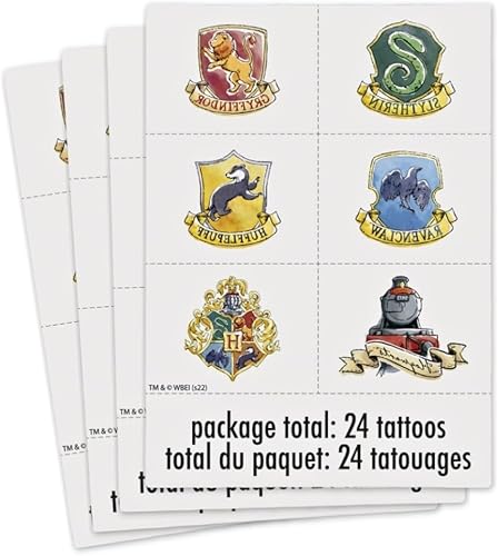 Harry Potter Tattoos I - Paquete de 24