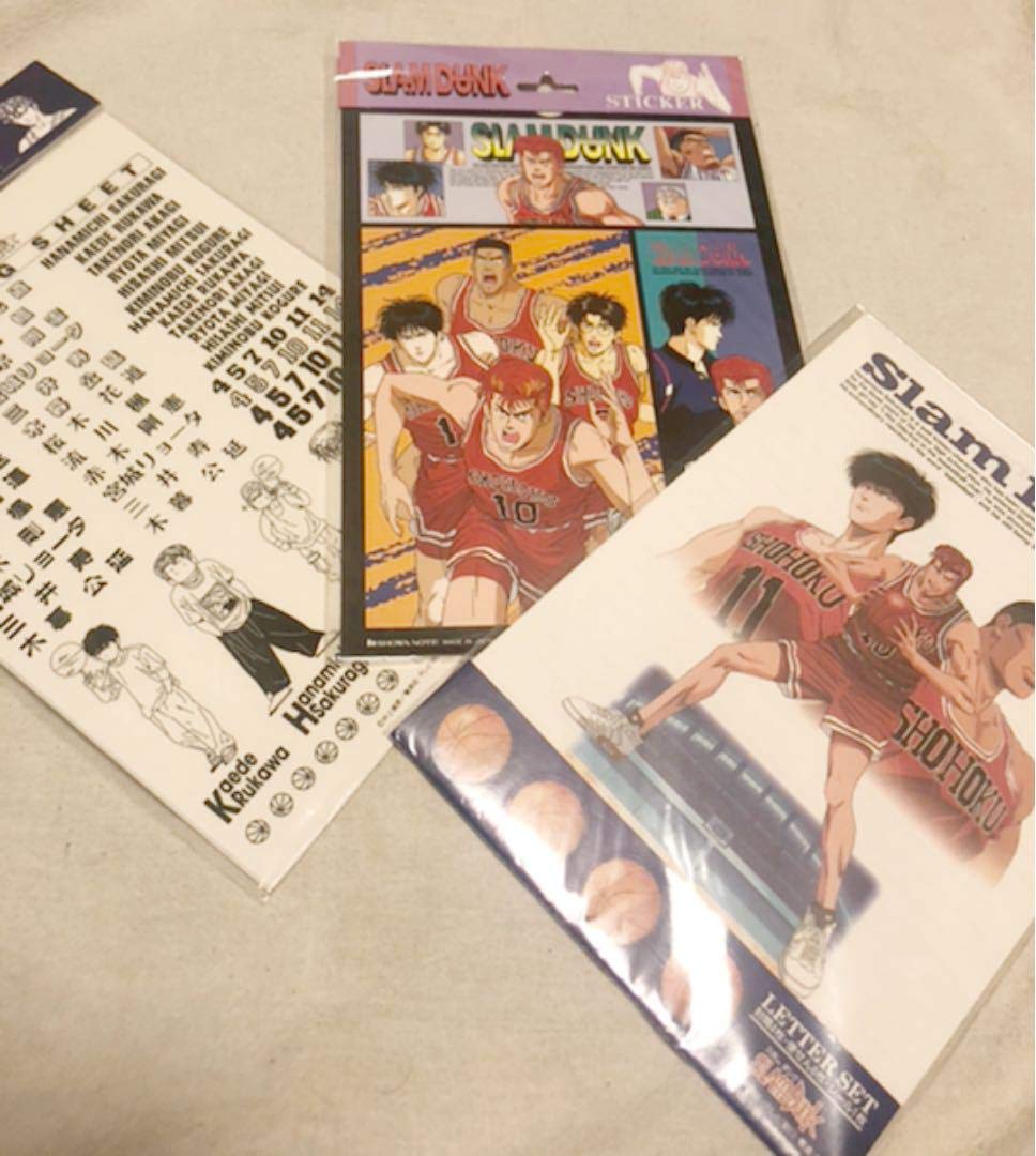 激レア！文房具スラムダンクレターセット