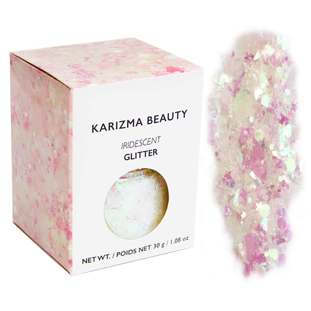 Iridescent Chunky Glitter Large 30G // Karizma Beauty // Cosmetic