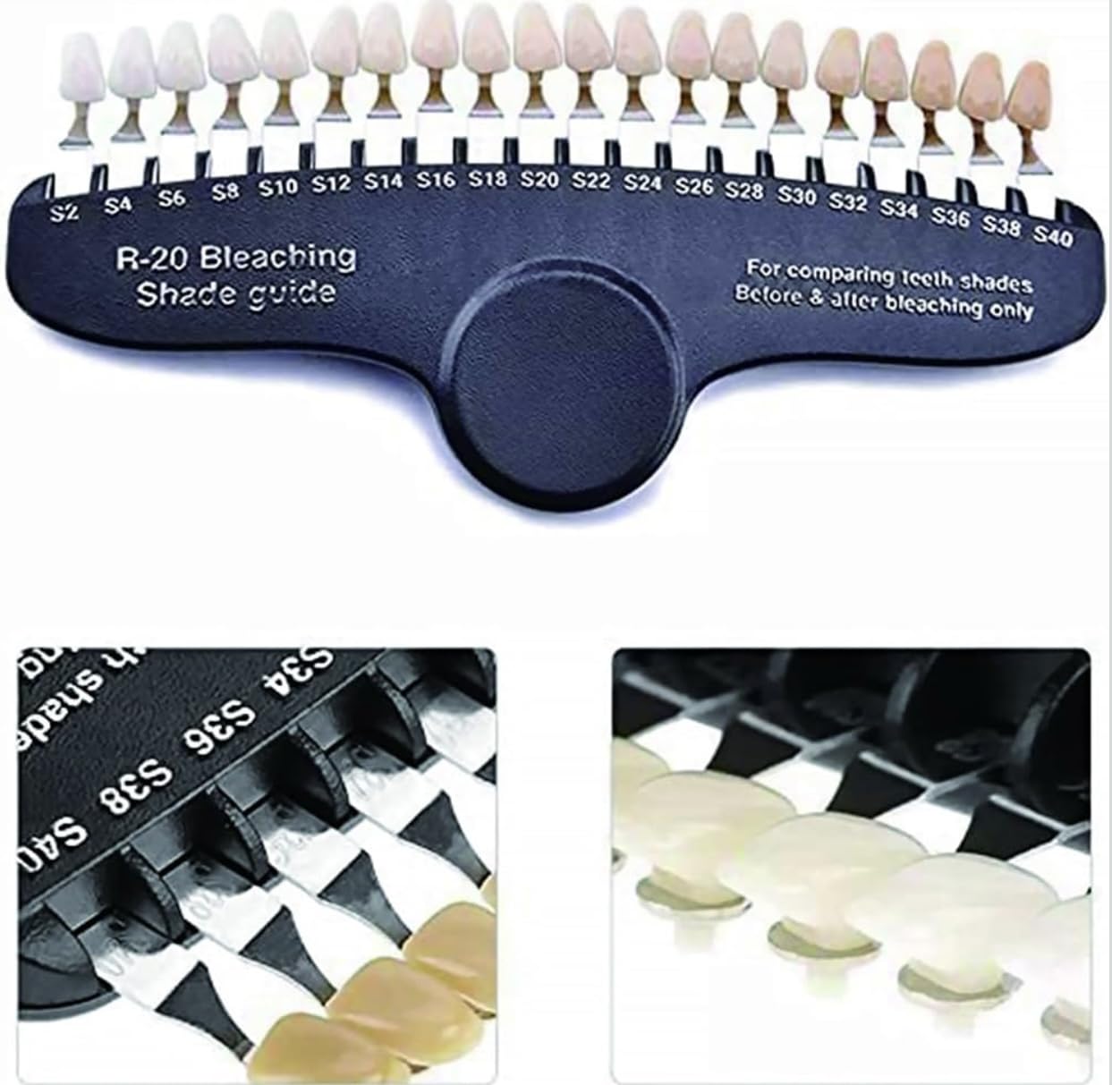 GUIDE DE TEINTE DENTAIRE - TEINTIER PROFESSIONNEL - BLANCHIMENT DENTAIRE