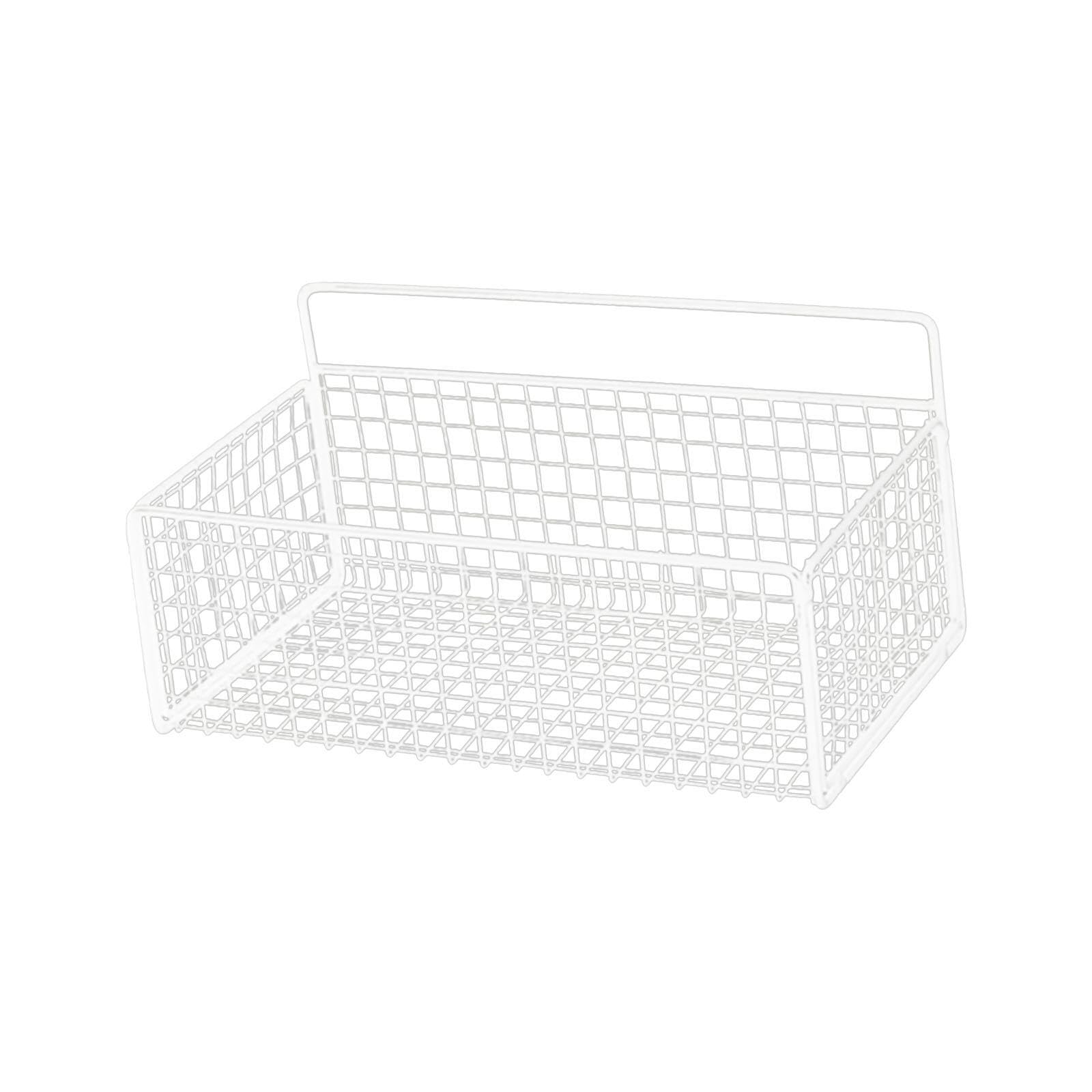 TWISAXC Sturdy Hanging Wall Basket Designed To Provide Convenient Storage Options For Fruits Vegetables Keeping Stored Fruits And Vegetables Fresh. Sturdy, White, M