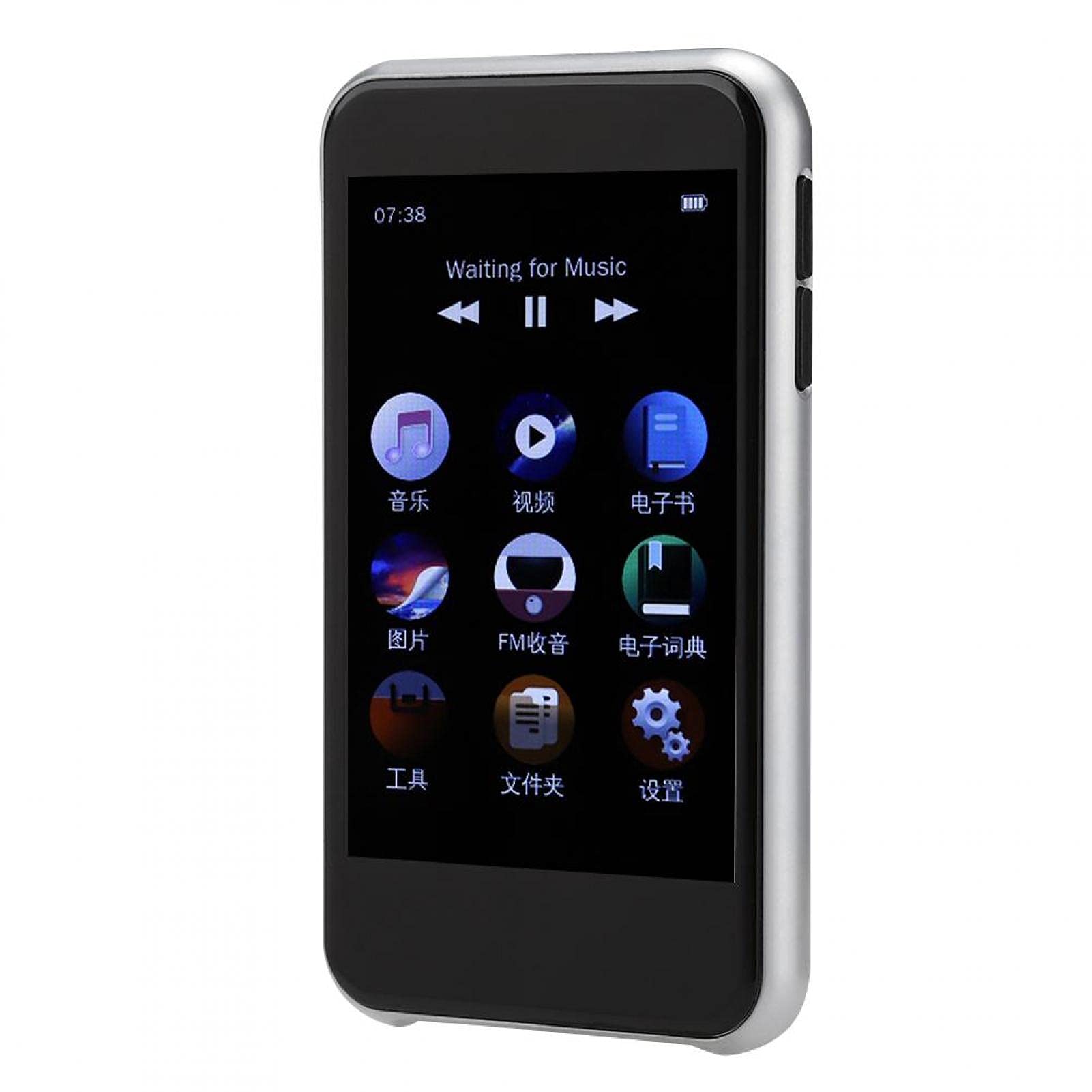 32GB MP3 MP4 MP5 Player, Mini 3.5" IPS Touch Screen Digital HiFi Lossless Sound Music Player, Support up to 128GB Expansion, Earphones Included(Black)