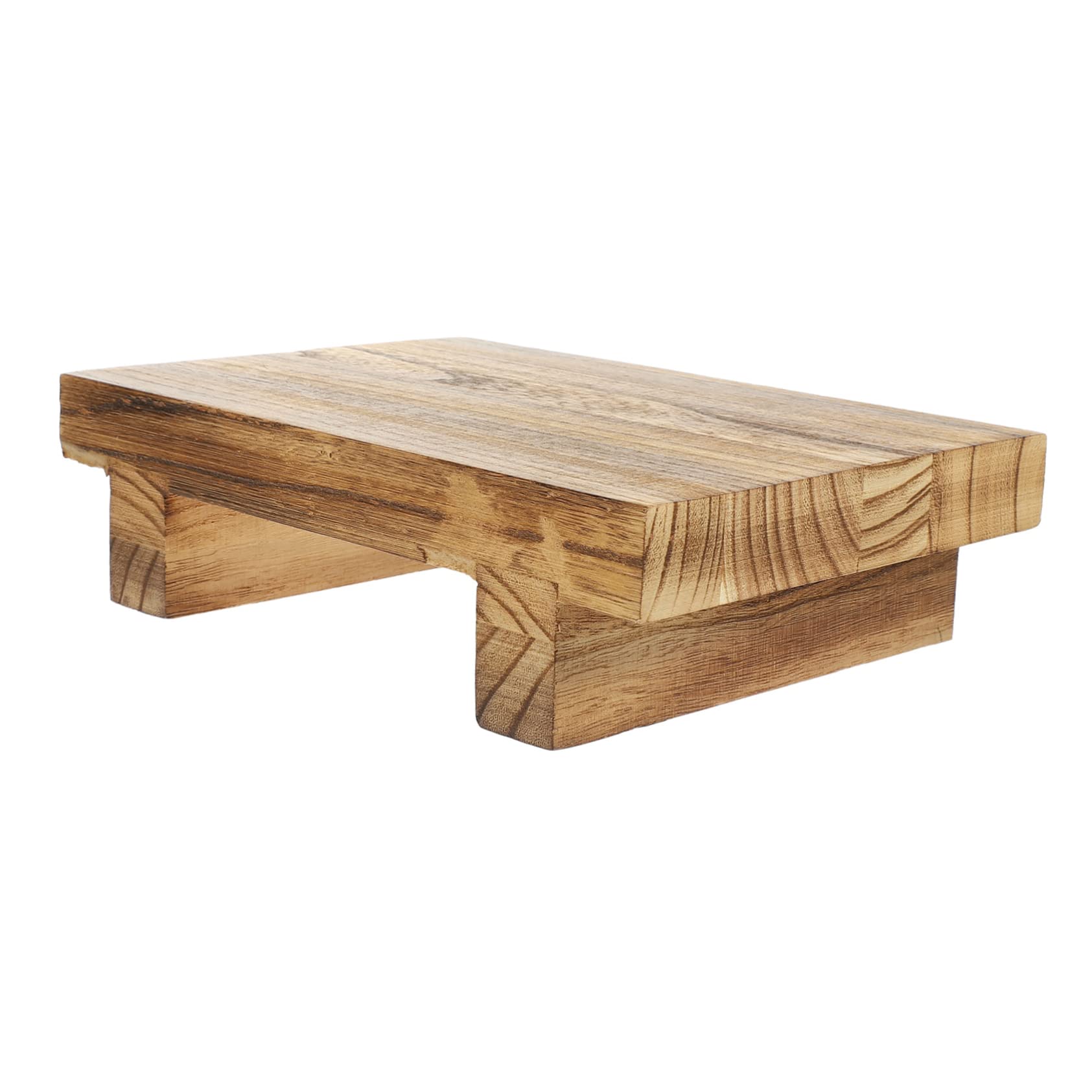 Cabilock Wooden Step Stool Home Footstool Small Stool for Boys and Girls Decorative Rack