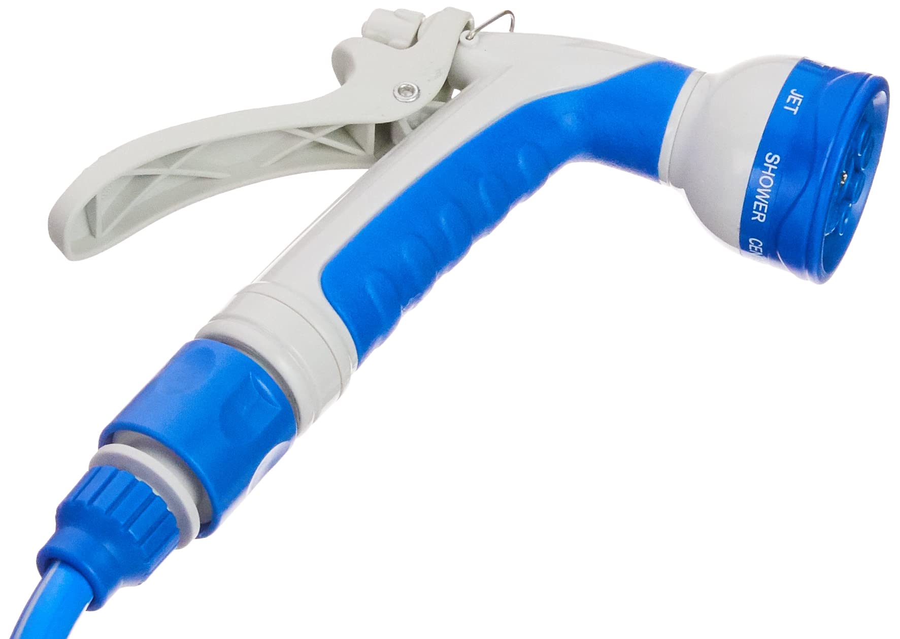 Aqua Control C2102 Set de Riego para Patios y Terrazas, Manguera + Carrito Portamanguera, Azul, Diámetro de 8 mm