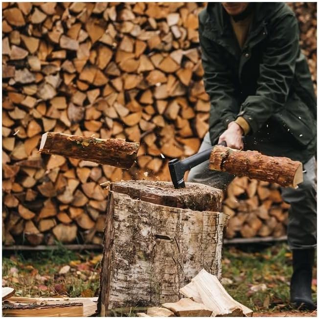 FISKARS 1308100 Splitting Axe, Black, 28"