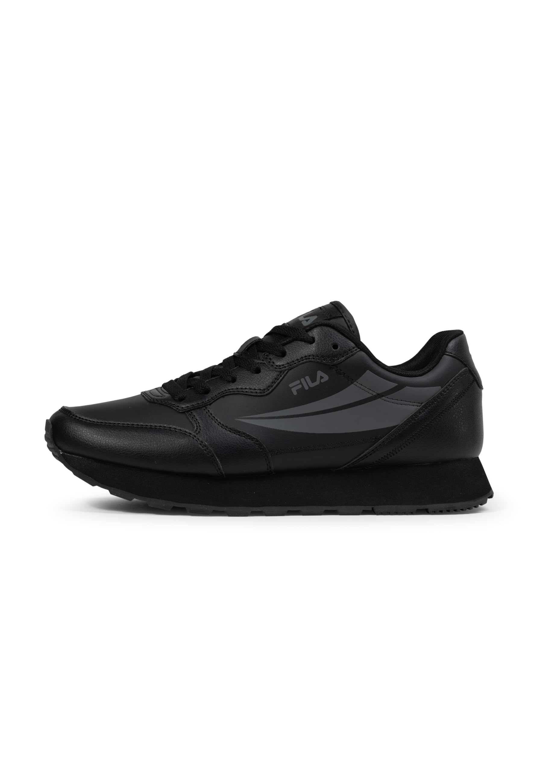 FILA Men's HYPERT P Trainers, Black-Castlerock, 42 EU, Black Castlerock, 9 UK