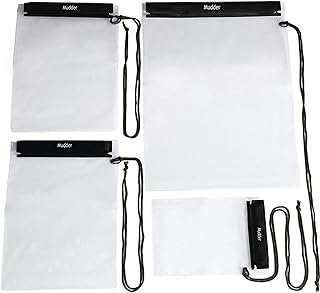 Mudder Wasserdicht Beutel Wasserdicht Tasche für Karte Ipad Kamera Und Handy, 4er Pack