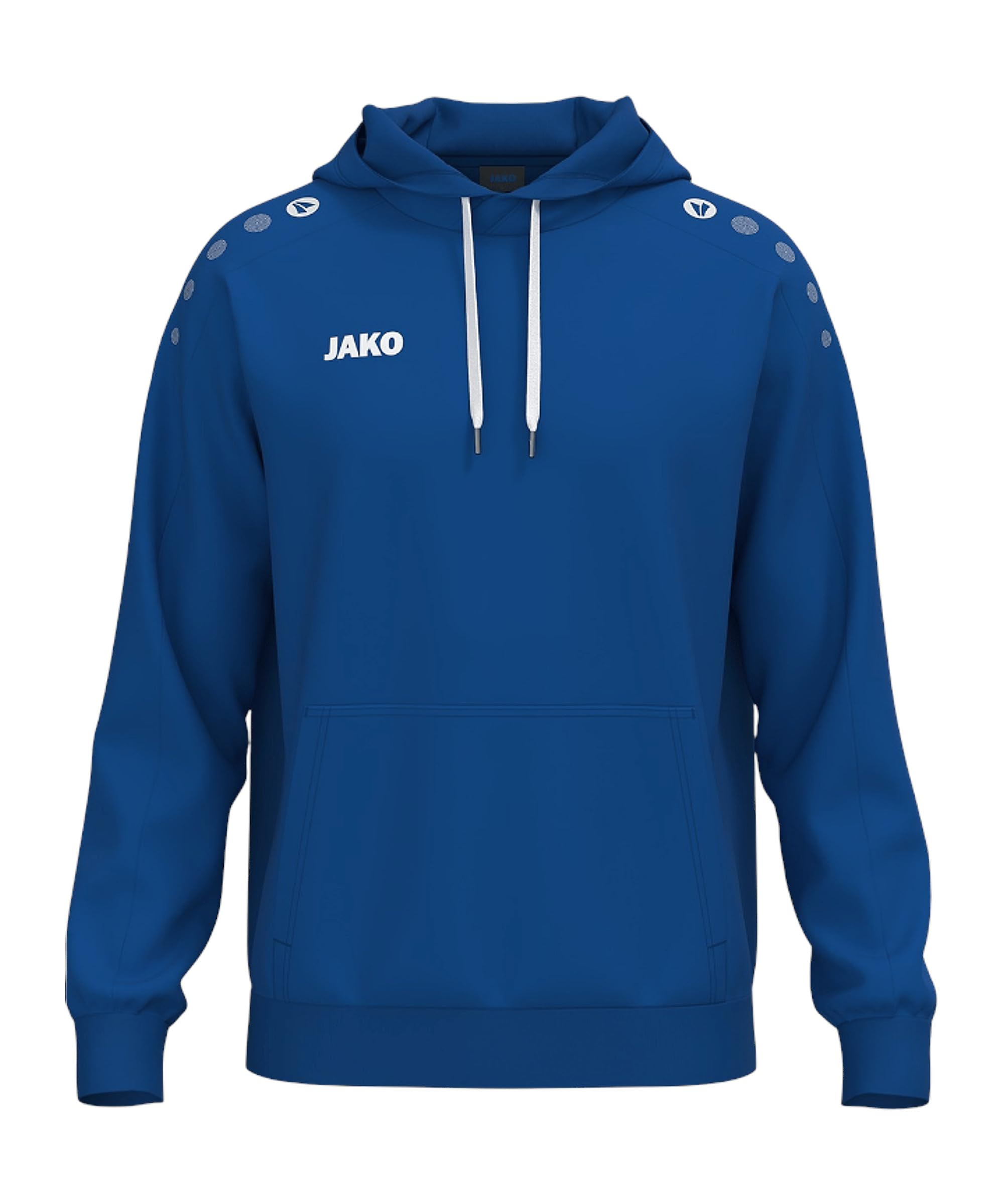 JAKO Unisex Hooded Sweatshirt One Cotton, Royal, L