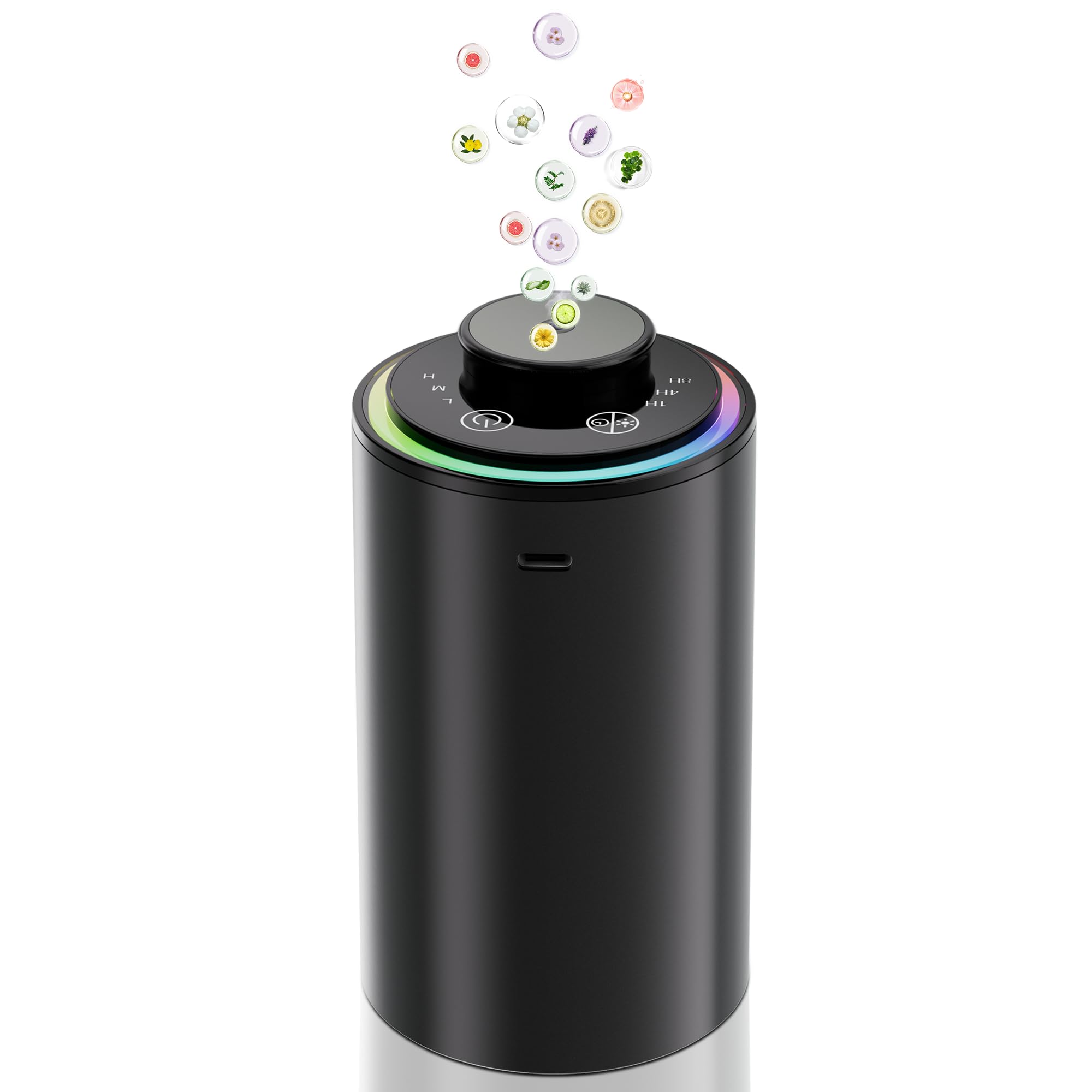 Photo 1 of Waterless Essential Oil Diffuser, Portable Aromatherapy Diffuser,3 Countdown Timers & 3 Mist Levels for Home, Room, Car, Office