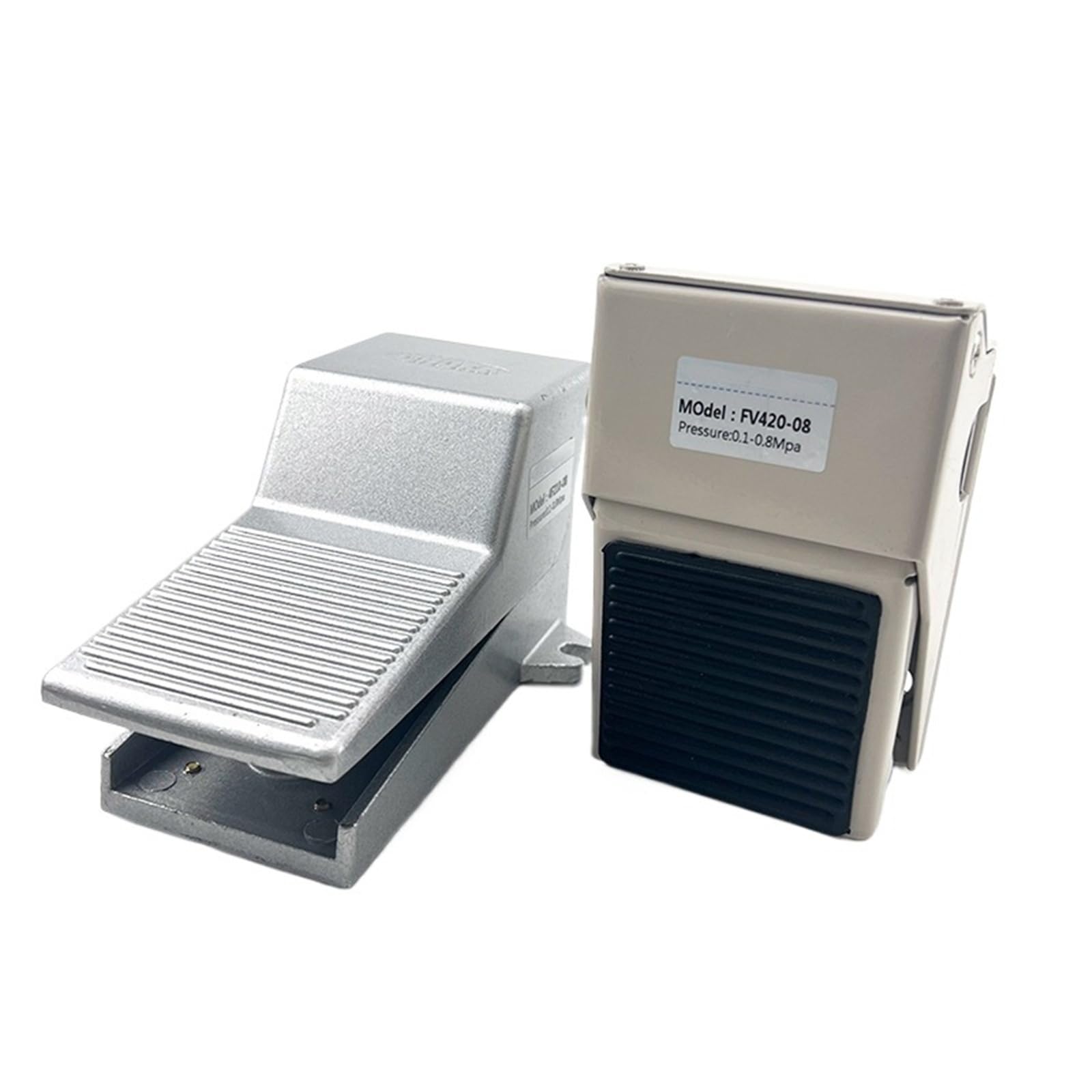 Válvula neumática con interruptor de pedal PT1/4 para cilindros de aire