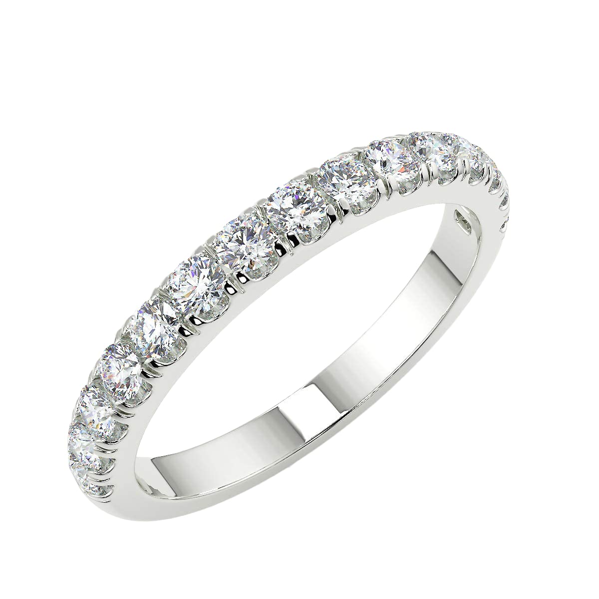 Walden Jewels Natural Diamond Half Eternity Band