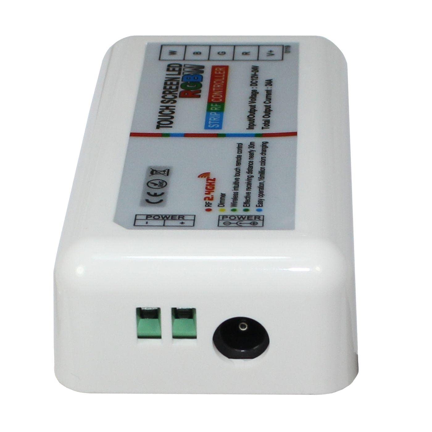 Milight RGBW LED Touch RF Controller Weiß 12...24V 240W 5-Pin; RGB+W