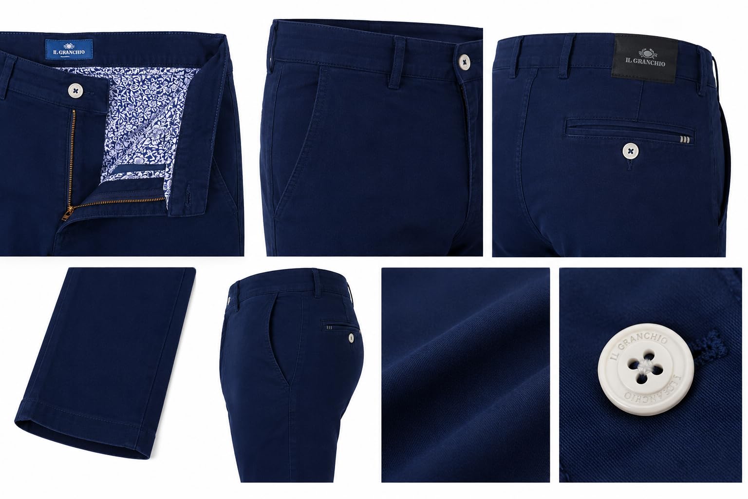 Il Granchio GRECO PANTALONE UOMO