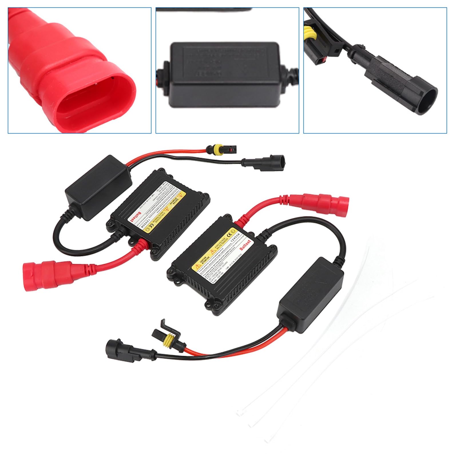 Balasto Universal para Xenón 12V 55W, Digital Delgado, Compatible con H1 H3 H7 H8 H9 H11 9005 9006