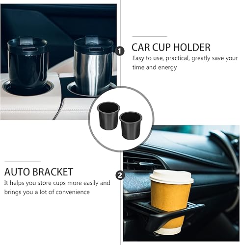 Miniatura 2 de 2 unids plástico titular de la taza para el barco de Rv y asientos de cine titular de la bebida puede instalar fácil para tazas de bebidas