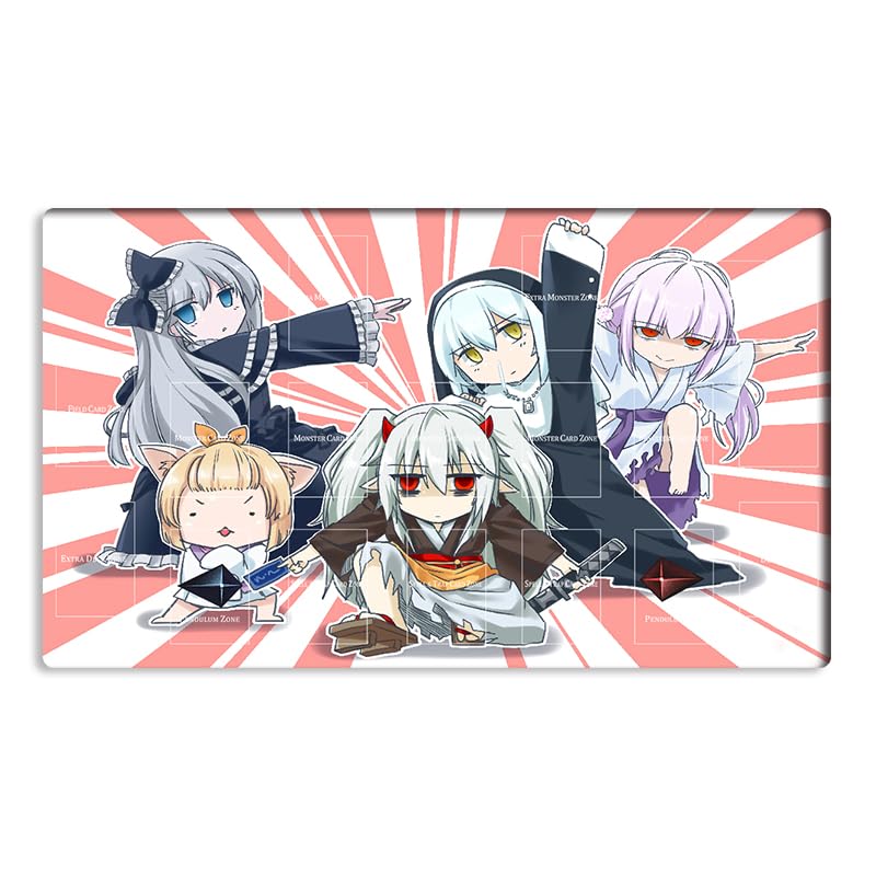 Amazon.com: New Mlikemat Playmat Ghost Belle & Haunted Mansion TCG