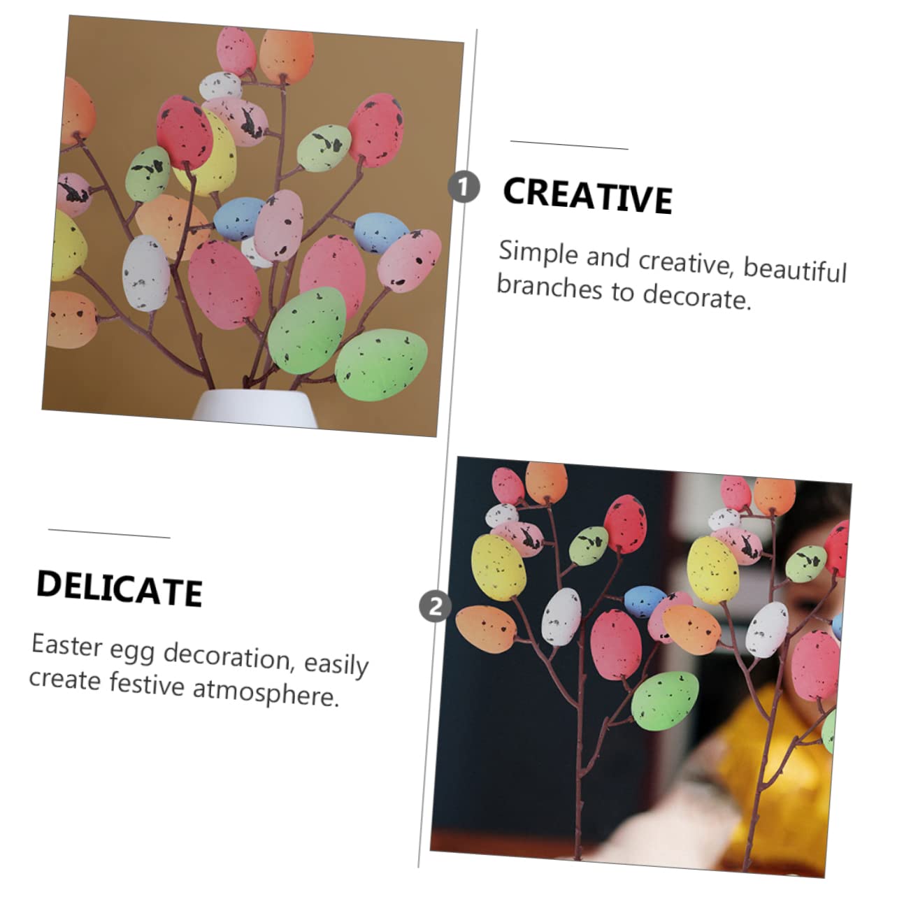 3juegos De Pascua Decorativos para Fotografía Adornos De y Jardín Accesorios De Fiesta y