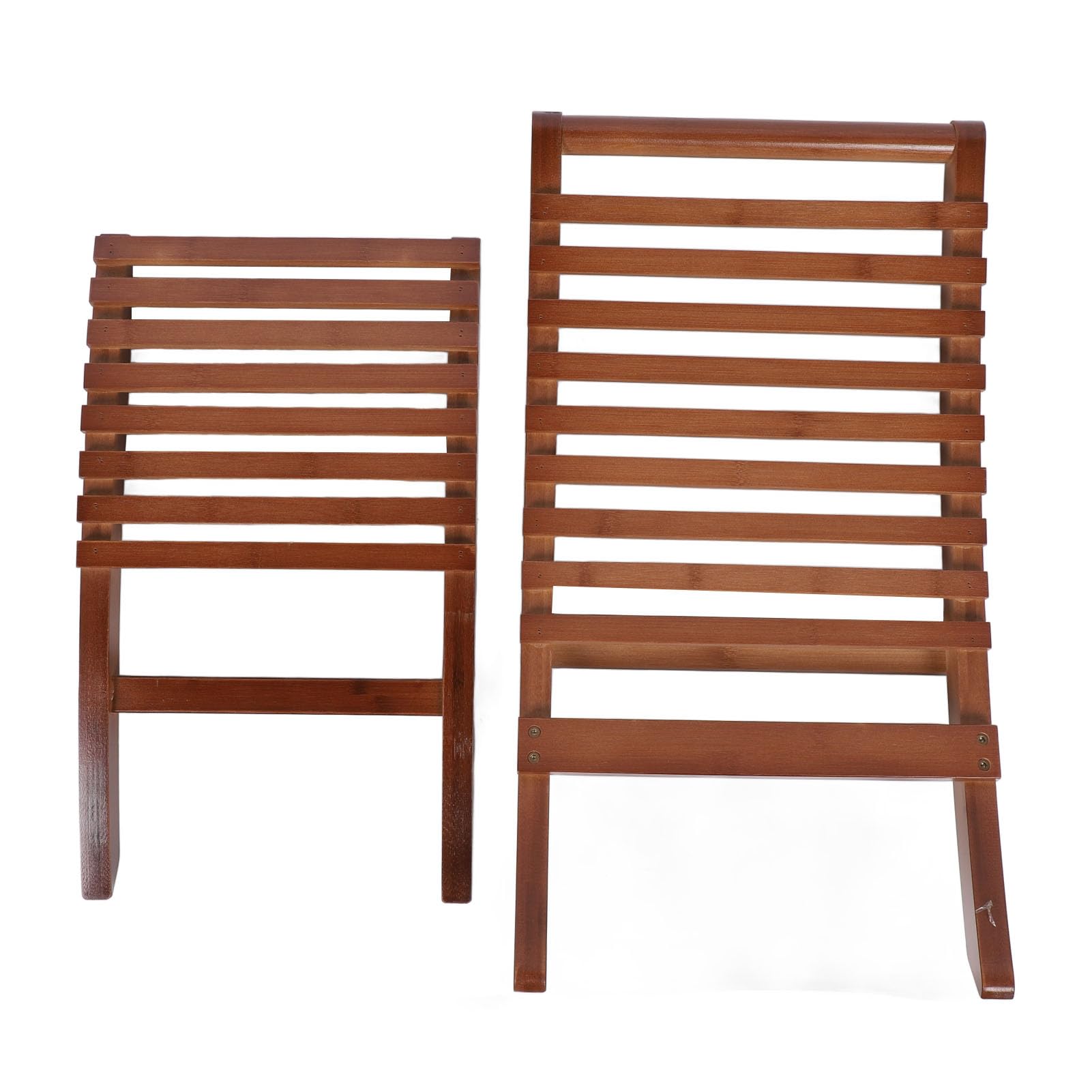 Chaise pliante en bois idéale pour aménager votre balcon ou terrasse