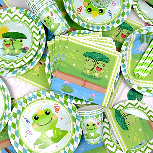 Il set di accessori per feste a forma di rana