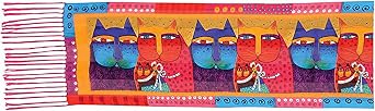 Feline Family Scarf by Laurel Burch