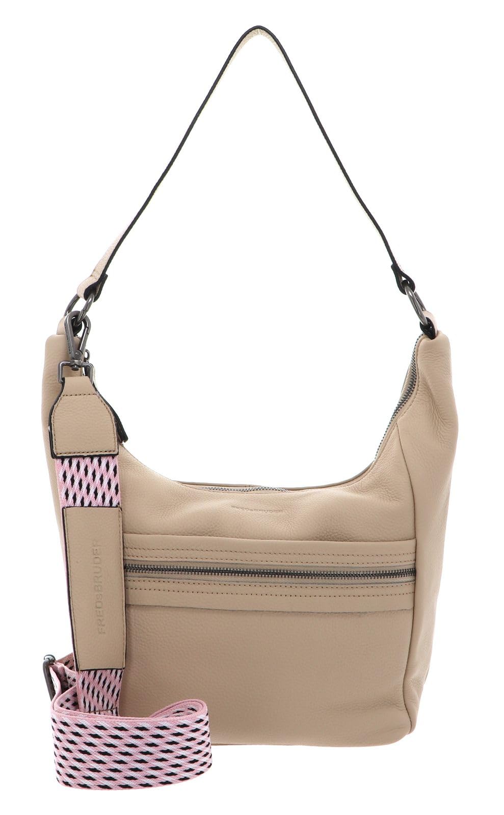 Bolso hobo FREDsBRUDER Hendassa Midi M en color Oat Milk 6