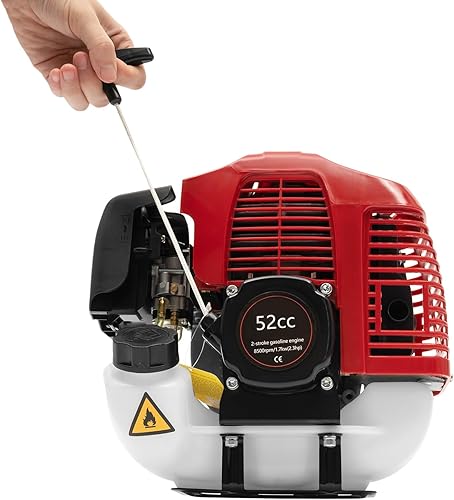 Miniatura 4 de Barredora de mano 52 cc 2 tiempos 2,3 HP motor de gas de potencia de barrido escoba de potencia cepillo de césped barredora de herramientas de