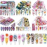 Eigenschaft: NICHT-SELBSTKLEBEND Nagelsticker, man sollte beachten, dass ein Folienkleber gebraucht wird, damit es funktioniert.