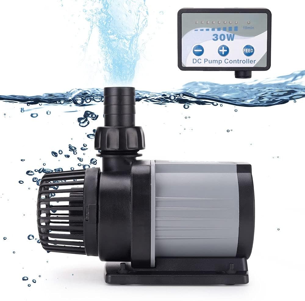 Water Pumps, Parts & Accessories DCS 1200-12000 L/H Series Aquarium Water Fountain Adjustable Submersible Controllable Water Pump(DCS 1200)