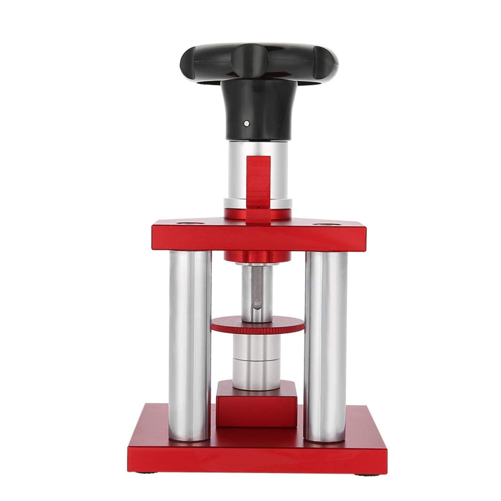 Herramienta de prensa de reloj con control completo de acero inoxidable + material de aluminio para 5500A / 5500C prensa para reloj prensa reloj Kits et outils de réparation