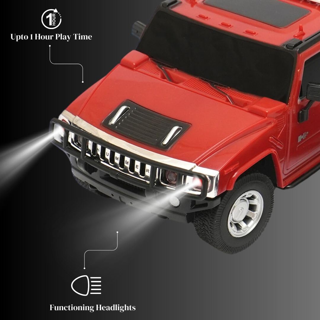 Road Burner Rechargable Remote Control Car For Kids Hummer H2