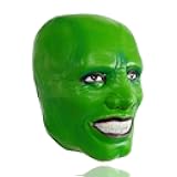 The Mask Full Head Mask Jim Carrey Cosplay Mask Halloween Cosplay Costume Accessories For Adult