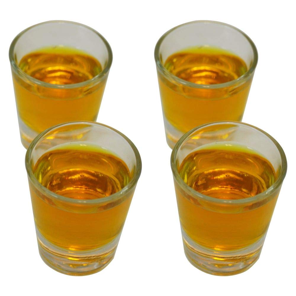 Fairly Odd Novelties Drunken Chairs Game – Stacking Game With 4 Shot Glasses For Parties