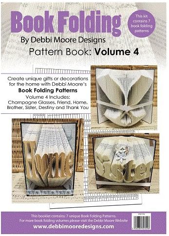 Debbi Moore Book Folding Pattern Book Volume 4 - Home Friend Brother Sister