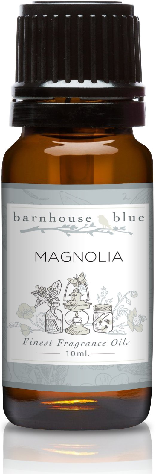 Magnolia 10mL Premium Fragrance Oil - for Candle, Soap Making, Aromatherapy, Diffusers, Home Care, & Humidifiers