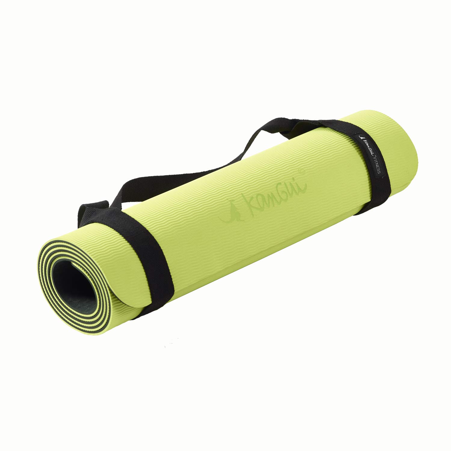 Kangui - Tapis de Yoga, 2 Briques de Yoga, Sangle de Yoga et Sangle de Transport