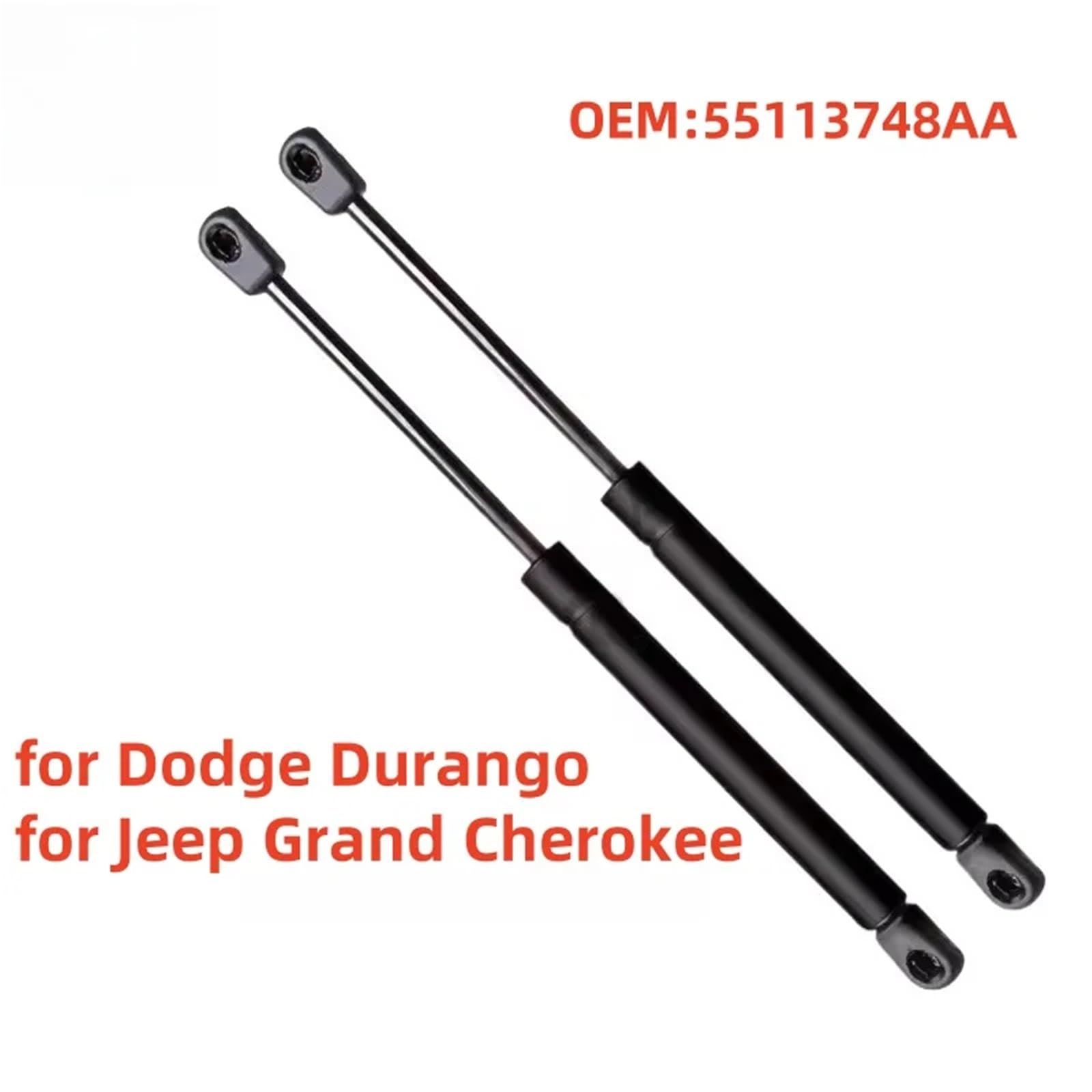 Amortyzator gazowy sprężyna gazowa Amortyzatory i wsporniki maski pasujące do Dodge Durango Jeep Grand Cherokee 2011-2017 55113748AA(2 Pieces)