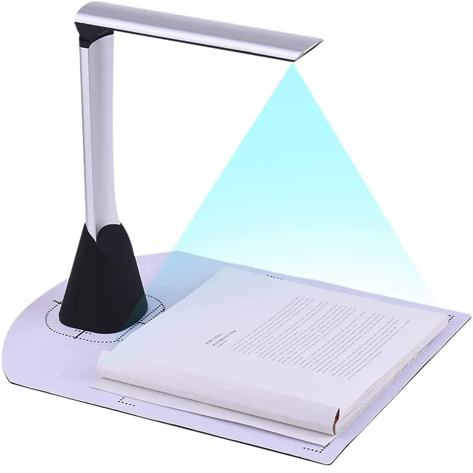Escáner de documentos con reconocimiento de texto OCR para escaneo de alta velocidad en 1 segundo de libros y documentos