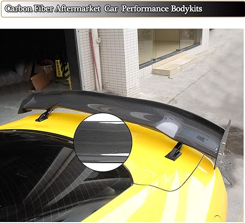 Miniatura 2 de MCARCAR KIT Alerón trasero para maletero Ford Mustang Coupe 2015-2020 Factory Outlet Fibra de carbono CF Tapa trasera de arranque Highkick Tail Wing