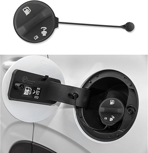 Miniatura 1 de Cubierta de tapa de gasolina para automóvil, tapa de combustible de sellado hermético compatible con Cadillac Pontiac Buick GMC Chevy, tapas de