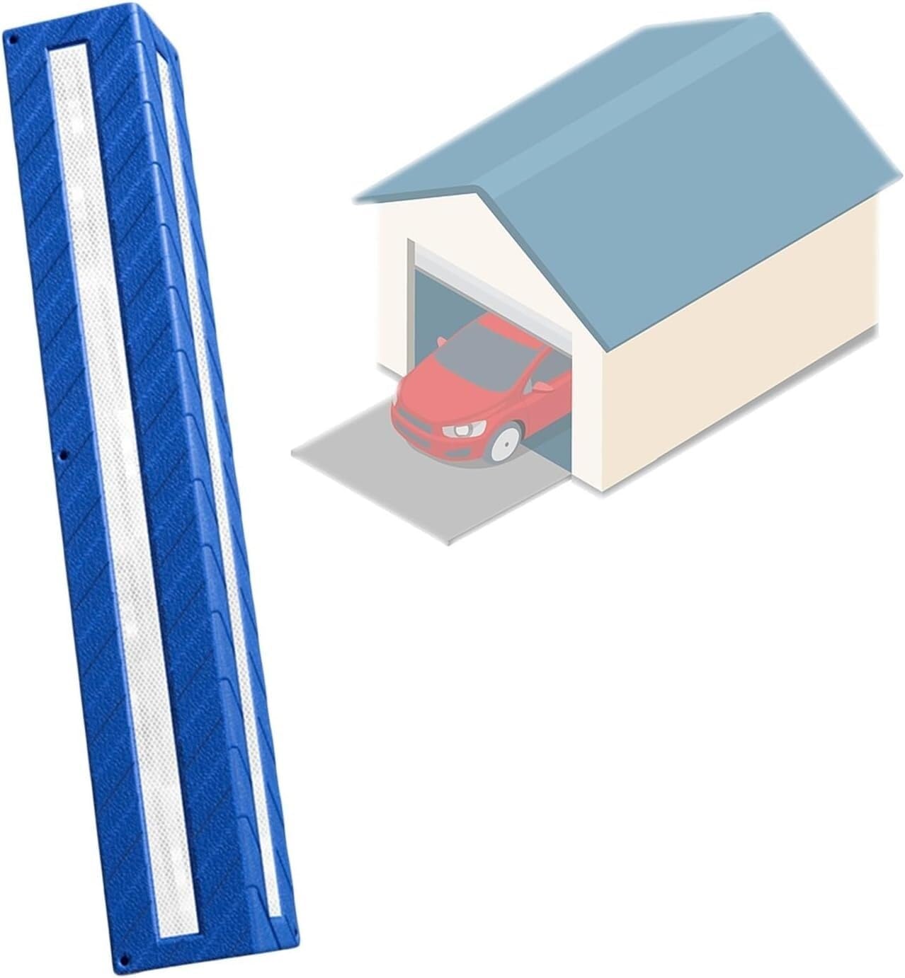 Yellow Corner Guards for Walls - L-Shape Reflective Strip Protectors for Garage Parking - Wall Corner Protection for Safe Vehicle Maneuvering and Damage Prevention