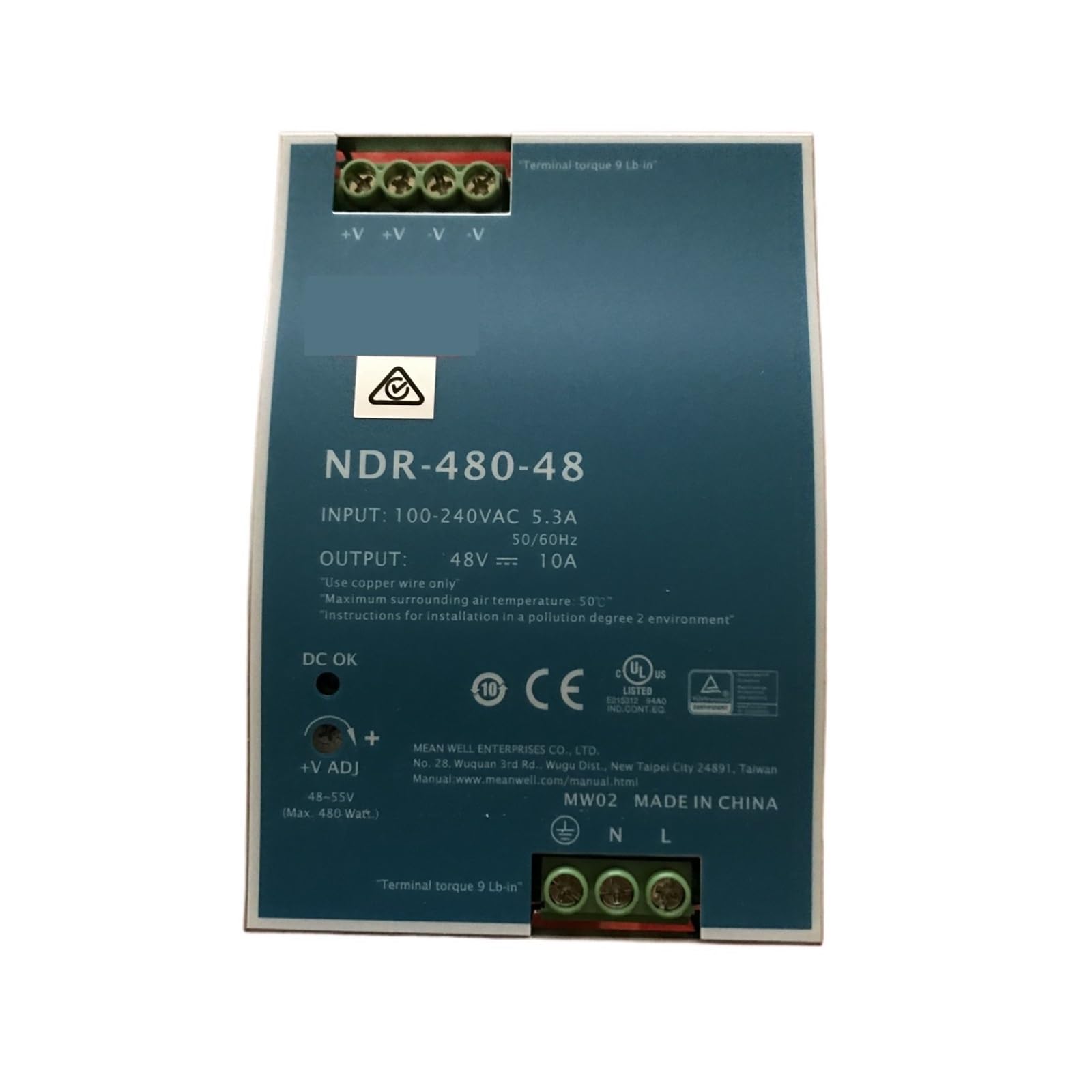 LEOTNNDQ 480W Single Output NDR-480-48 48V 0~10A
