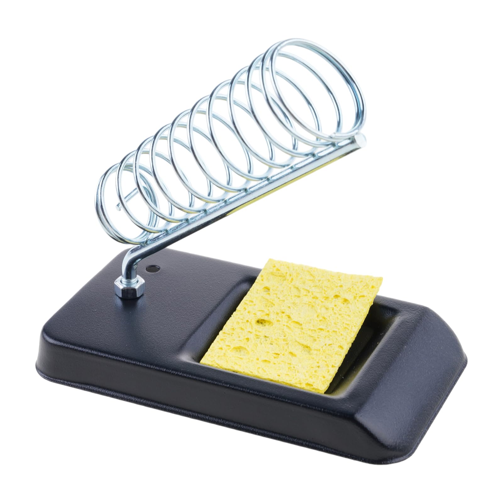 LUJIAXI Soldering Iron Holder Iron Stand Spring Holders Solder with Cleaning Sponge for Electronics Repair Professional