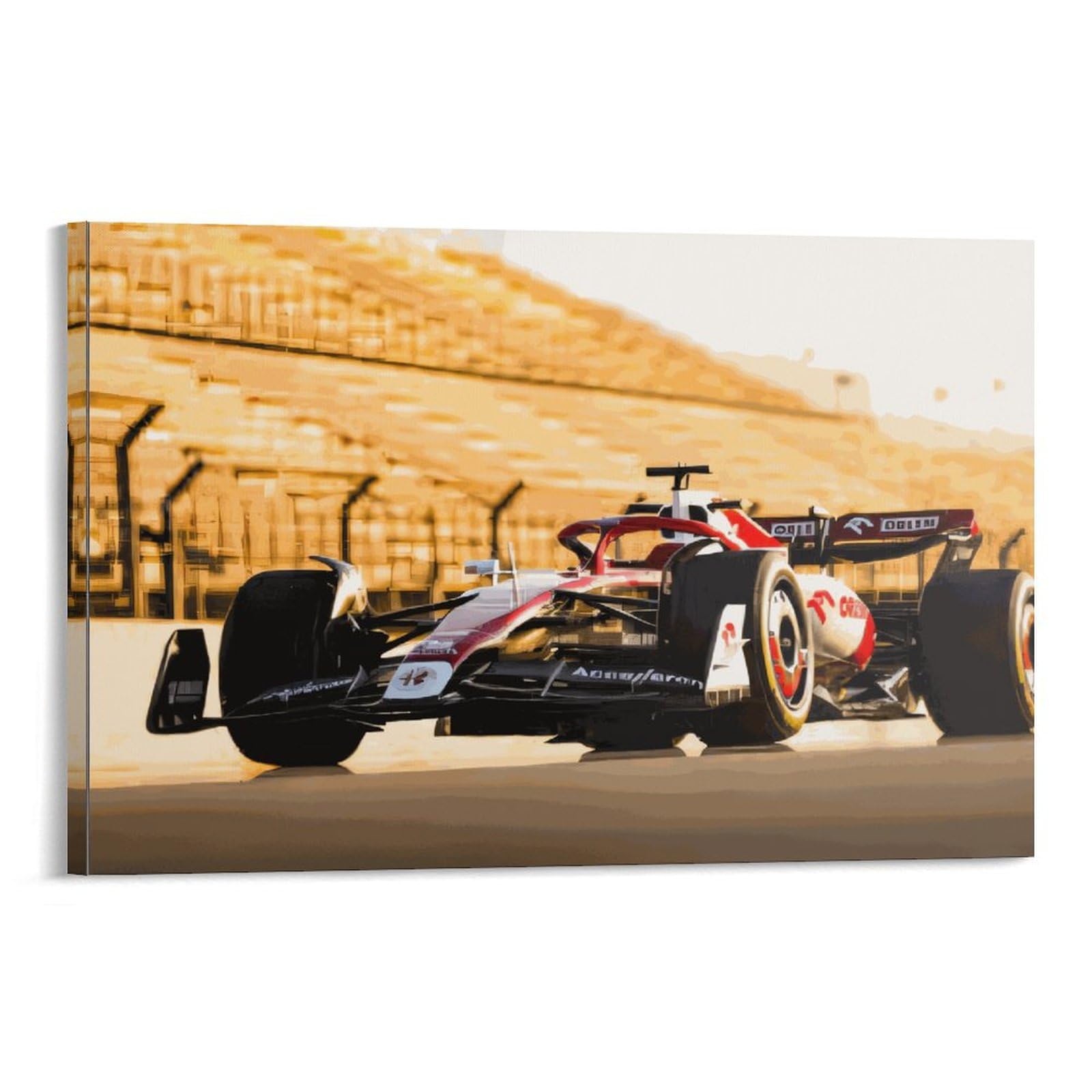 aaaaab F1 plakaty wyścigowe druk artystyczny obraz na ścianę zdjęcie farba plakat wiszący obraz rodzina dekoracje materiały dekoracyjne do domu impreza artykuły dekoracyjne 20 x 30 cali (50 x 75 cm)