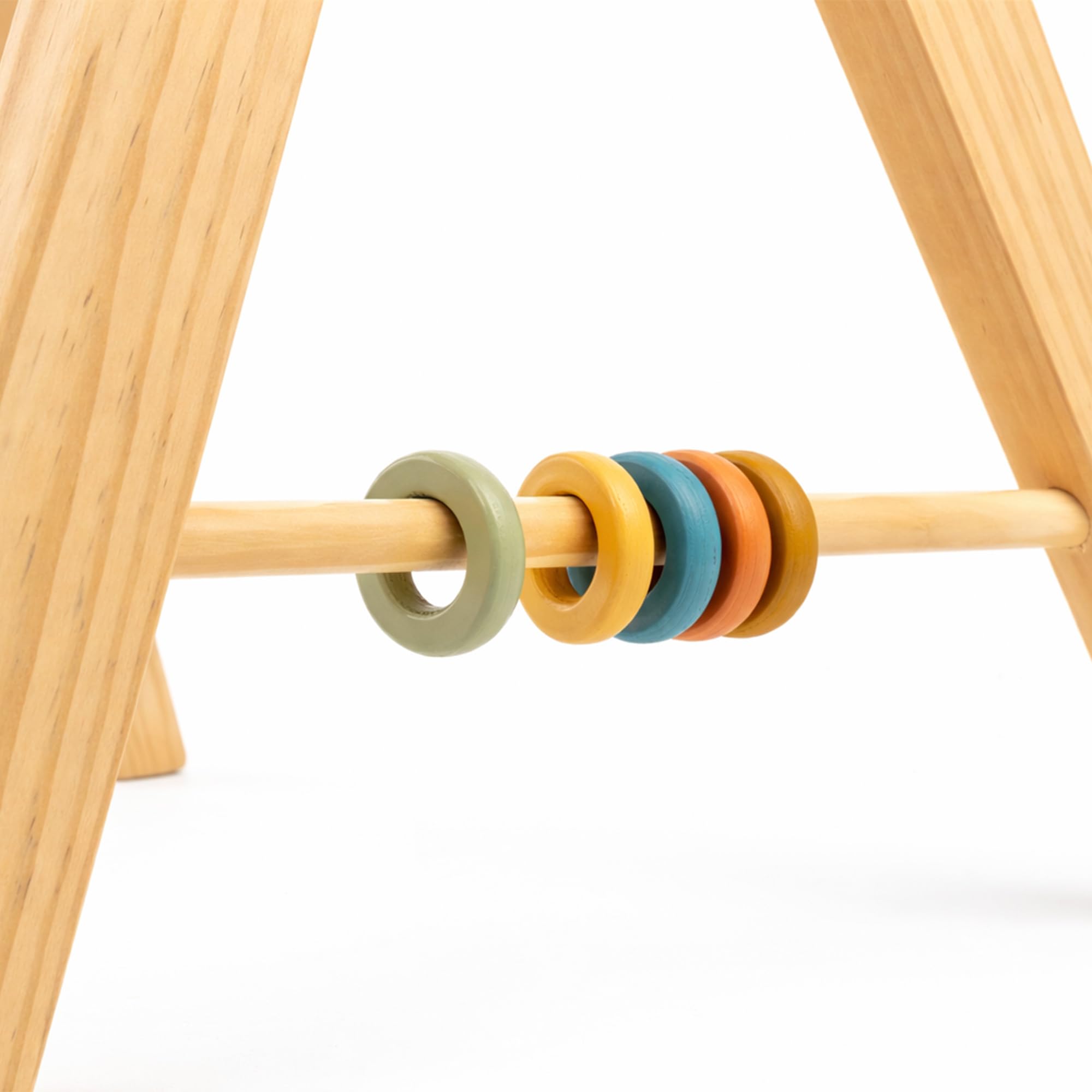 Support éducatif en bois Montessori pour bébé avec suspension sensorielle Océan